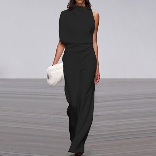 Mouwloze jumpsuit voor dames B828