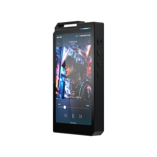 MP3 přehrávač R4 32 GB s Androidem 12 displej 4,7 palce hliníkové tělo podpora DSD256 a MQA Bluetooth 5.0 a Wi-Fi na poslech hudby