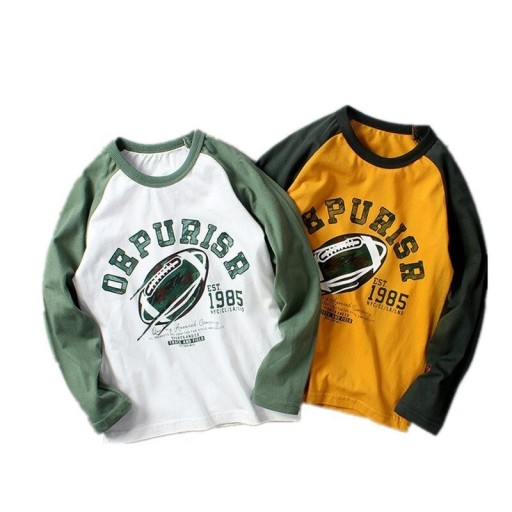 Μπλουζάκι αγοριού με μακρύ μανίκι B1626