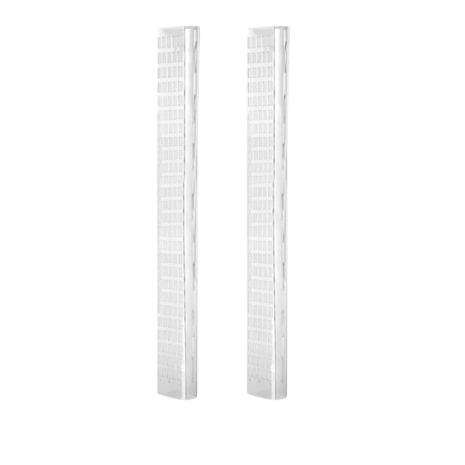 Műanyag támasztó rúd kúszó növényekhez 2 db 60 × 10 cm fehér a szobai növények függőleges növekedéséhez és a szárak irányításához