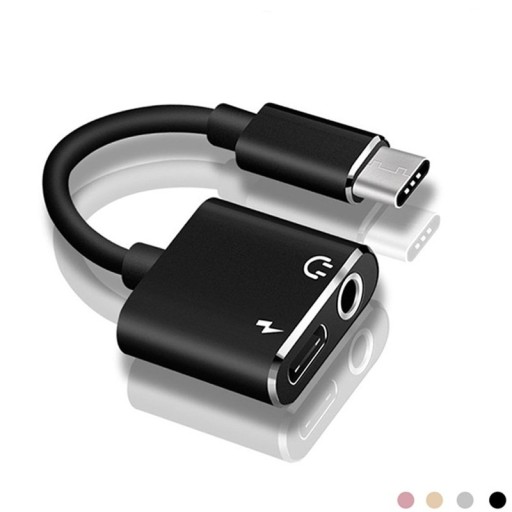 Mufă USB-C la 3,5 mm / adaptor K6 USB-C