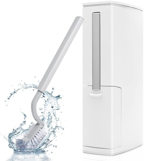 Mülleimer mit Toilettenbürste