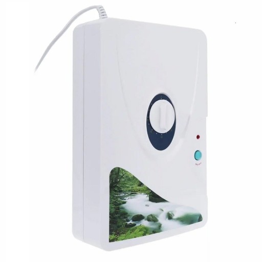 Multi-Purpose Ozone Generator with Timer Steriliser Ozone Air Purifier for Odour Removal 600 mg/h Ozone Water Generator 27 x 8 x 19 cm
