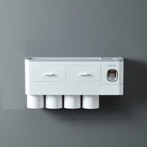 Multifunctional Wall Shelf for the Bathroom