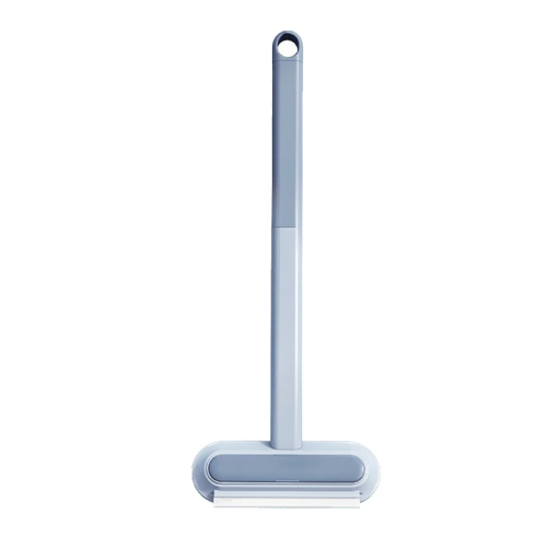 Multifunctionele borstel voor dierenharen, 45x18 cm, lange steel, 3-in-1 opvouwbare rol, geschikt voor het reinigen van tapijten, banken, ramen en kleding.