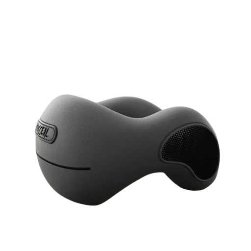 Multifunktionel U-formet pude med memory foam-svampkerne, ergonomisk hoved- og nakkestøtte, afslappende rejse, åndbar lur på skrivebord, 30,2x16,8cm
