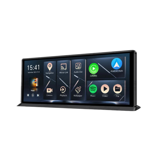 Multimedie bilkamera med for- og bagkamera trådløs CarPlay Android Auto 11,3" Android 14 4GB RAM 64GB ROM med GPS