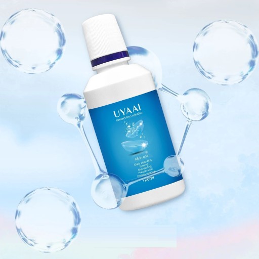 Multipurpose Contact Lens Solution 120 ml for Cleaning, Rinsing and Storing Soft Lenses