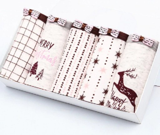 Mutandine da donna con diverse stampe - 5 pezzi