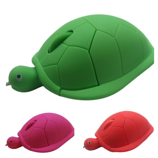 Mysz w kształcie żółwia