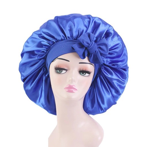Nachtmütze aus Satin für Damen