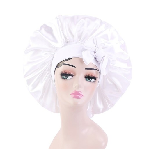Nachtmütze aus Satin für Damen