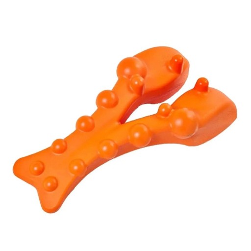 Nackmassage- och stretchmatta 35 x 14,1 x 6,1 cm EVA orange stretchmatta för nacke, axlar och triggerpunkter