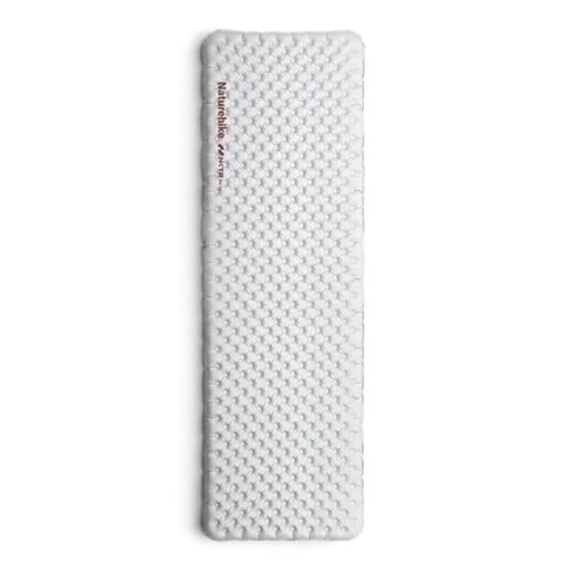 Nafukovací karimatka 183 x 58 x 8 cm R-hodnota 5,8 Použití do -20 °C Vodotěsný povrch Sbalená 10 x 18 cm S nafukovacím vakem Na kempink