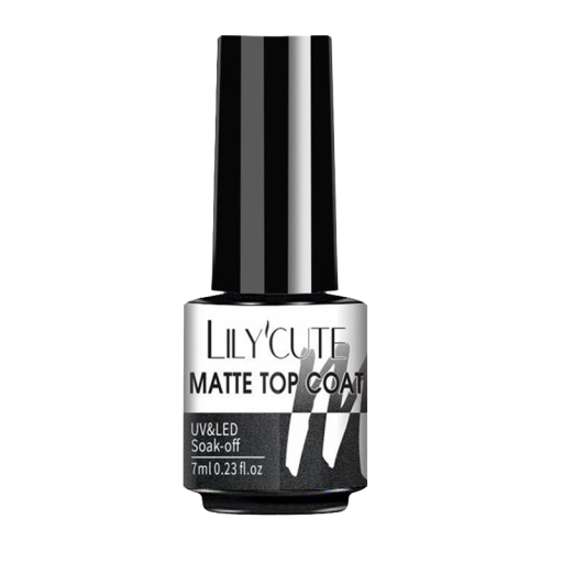 Nagellack mit mattem Top