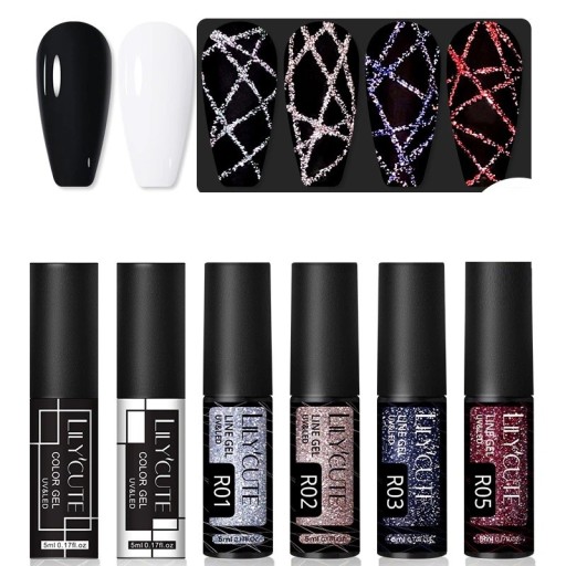 Nagellacksset 6 st J292