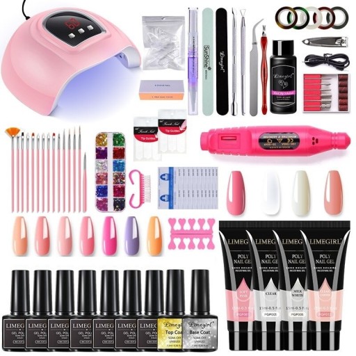 Nagelset met UV/LED-lamp J284