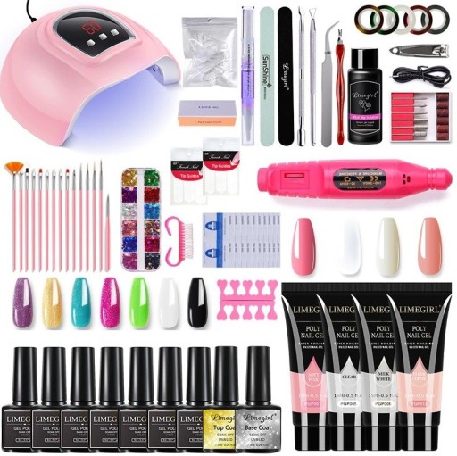 Nagelset met UV/LED-lamp J284