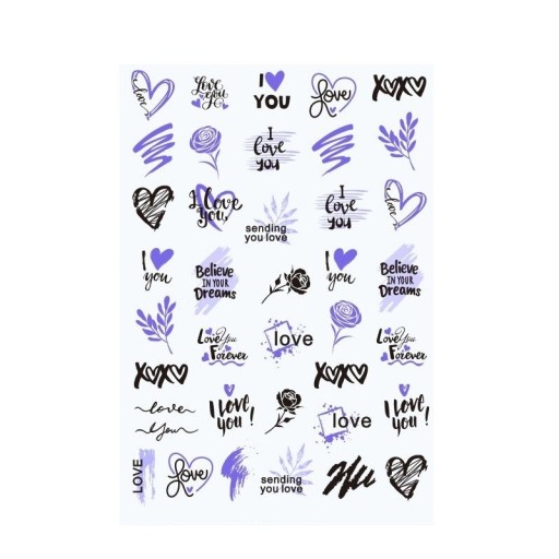Nagelsticker P3351