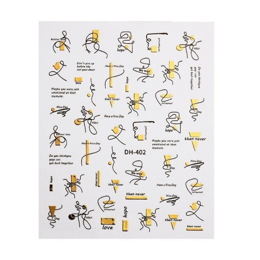 Nagelsticker P3352
