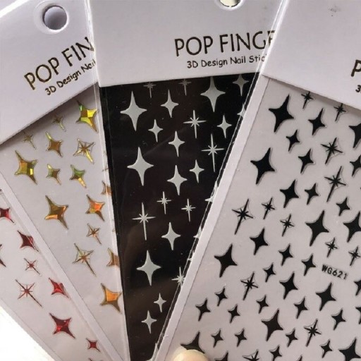 Nagelstickerset 4 stuks