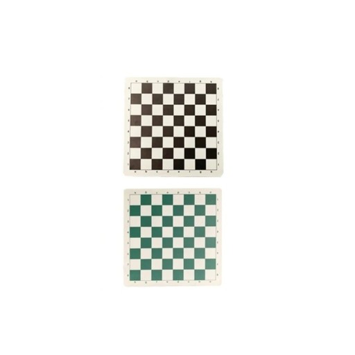 Nahkainen pyörillä varustettu shakkilauta 43 x 43 cm kannettava pehmeä turnausmatto kevyt harjoitusshakkilauta aloittelijoille ja lapsille