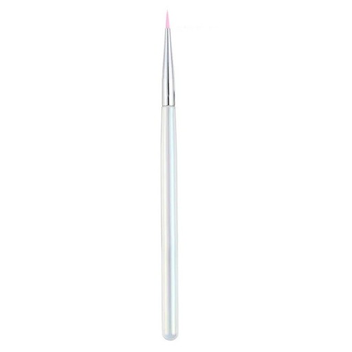 Nail Art Brush 10 mm Manicure Brush for Paints and Drawings on Nails, Tool for Nail Modelling and Artistic Painting