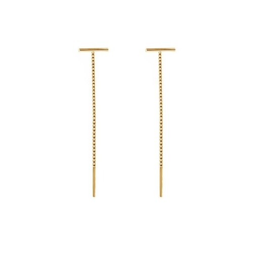 Naisten korvakorut ketjulla