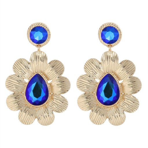 Naisten roikkuvat korvakorut zirkoneilla G639