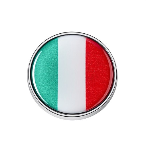 Naklejka z włoską flagą