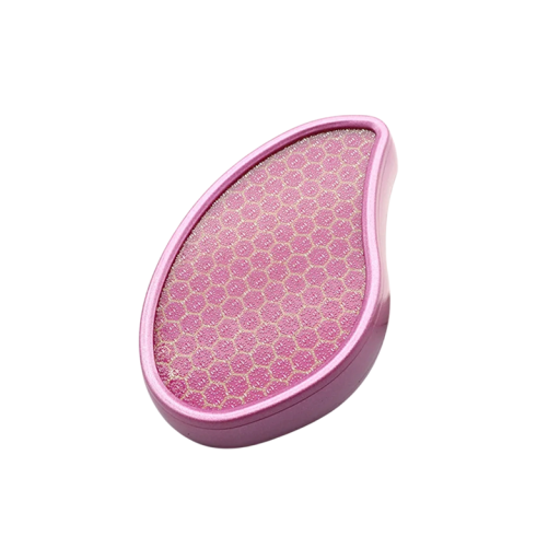 Nano Glass Heel Grinder 10,5x5,5 cm fotfil förhårdnader borttagare död hud plastskrapa för pedikyr och fötter