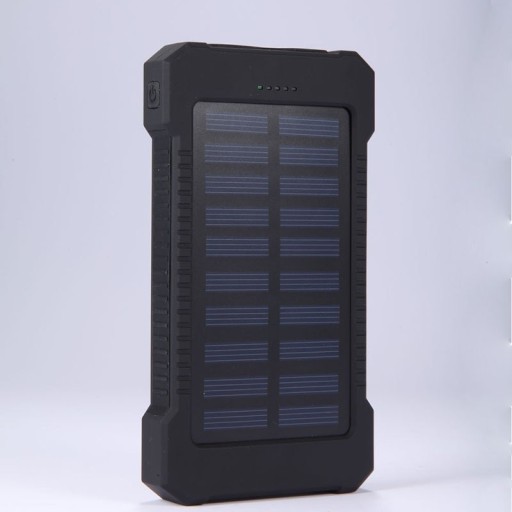 Napelemes power bank 20 000 mAh lámpával