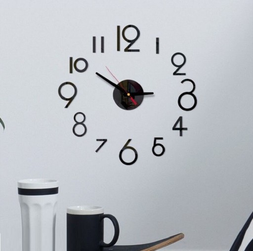 Nástěnné nalepovací hodiny G1631