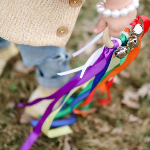 Nastro da ginnastica con sonagli