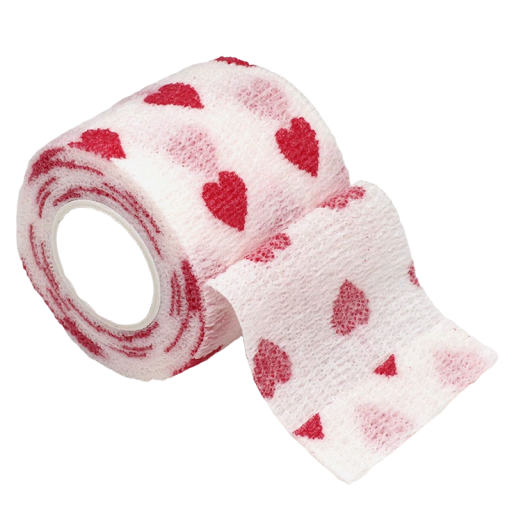 Nastro di kinesiotaping con motivo 2,5 cm x 4,8 m