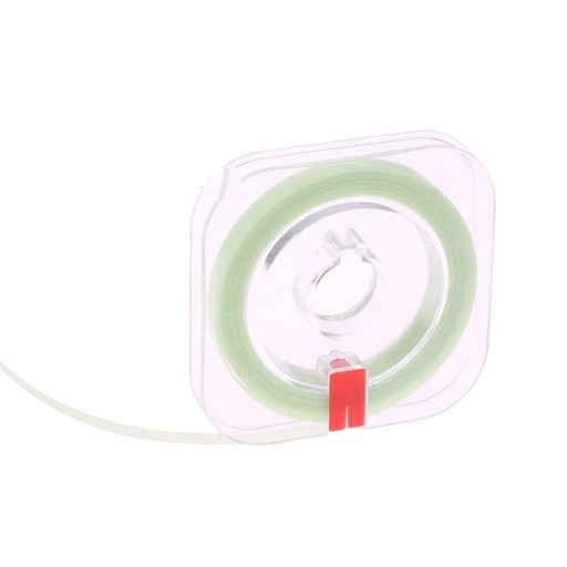 Nastro di levigatura dentale 6 m larghezza 4 mm grana media 30 µm custodia in plastica blu per la lavorazione delle superfici interdentali