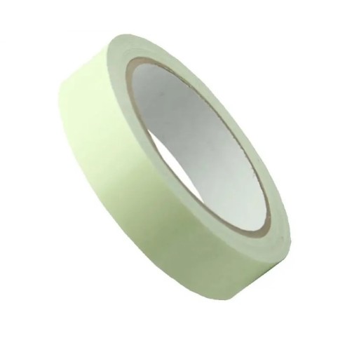 Nastro fluorescente autoadesivo 5 m x 4 cm, che brilla al buio, nastro di sicurezza per uso interno ed esterno, decorazioni fai-da-te, avvisi