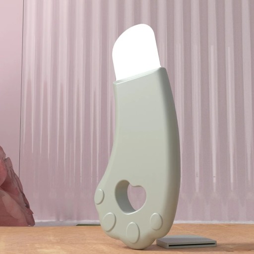 Nástroj na odstraňování černých teček Tvar kočičí tlapky Exfoliační pomůcka na pleť Ruční čistič pórů