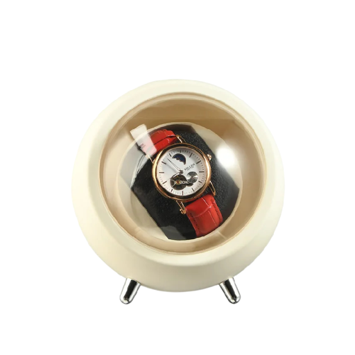 Natahovač hodinek pro automatické hodinky tichý 14x15cm dobíjecí na baterie vícebarevné provedení pro 1 kus hodinek