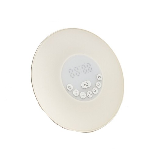 Natlampe med vækkeur