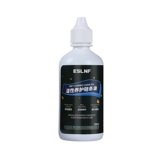 Natte kettingolie voor fietsen 120 ml langdurige corrosiebescherming blauwe middelviskeuze voor racefietsen en motorfietsen ESLNF