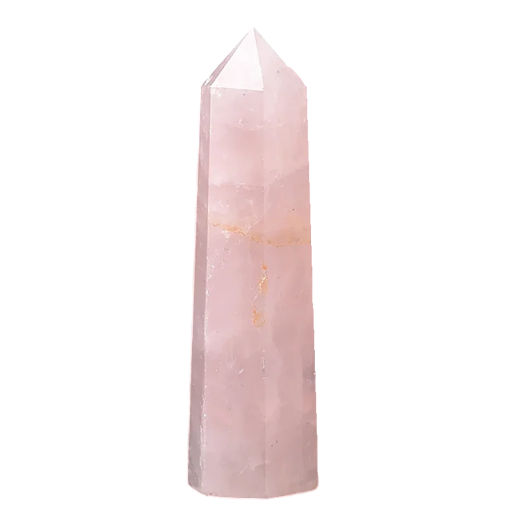 Natürlicher Rosenquarz 5–6 cm Dekorativer Kristall für Harmonie und Energie Mineralstein Polierter Rohstein Gewicht ca. 30 g