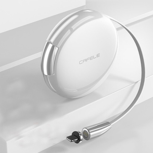 Navíjecí datový magnetický USB kabel