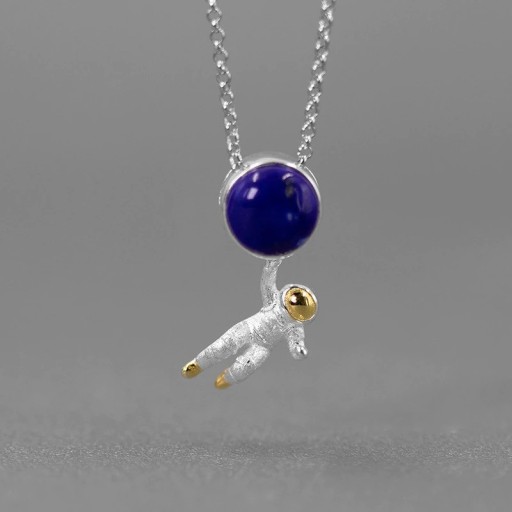 Necklace with Astronaut