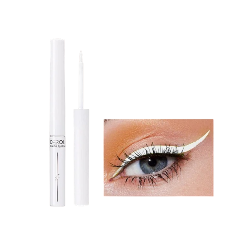 Neon eyeliner som lyser under UV-ljus Vattentät självlysande flytande liner flytande neon eyeliner