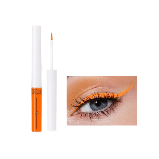 Neonowa kredka do oczu świecąca w świetle UV Wodoodporna świetlista kredka w płynie Płynny neonowy eyeliner