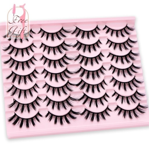 Nepwimpers 14 paar voor natuurlijke wimperextensions Volume 3D Nepwimpers Plak-nepwimpers