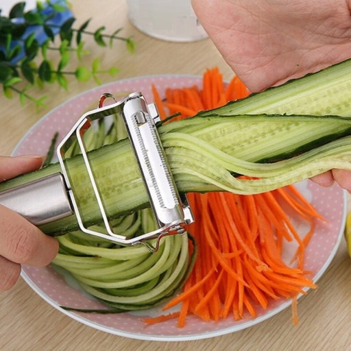 Nerezová škrabka na zeleninu
