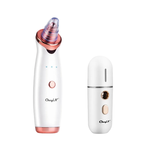 Nettoyeur de pores à vide et vaporisateur hydratant pour le visage