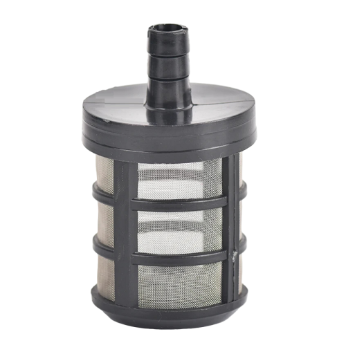 Netzfilter für Bewässerungswasserfilter, 12 mm, 120 Mesh-Filtersieb, um zu verhindern, dass Schmutz in die Pumpe, Bewässerungsfilter, Gartenwasseranschluss, 4,6 x 8,7 cm eindringt